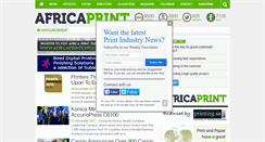 Desktop Screenshot of africaprint.com