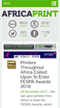 Mobile Screenshot of africaprint.com